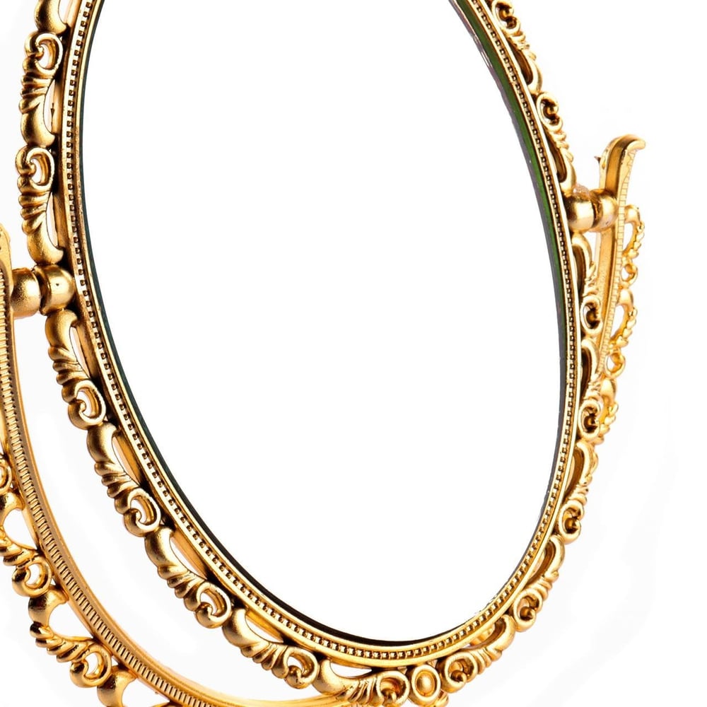 Espelho de Mesa Dupla Face 24x16,5cm Classic Color