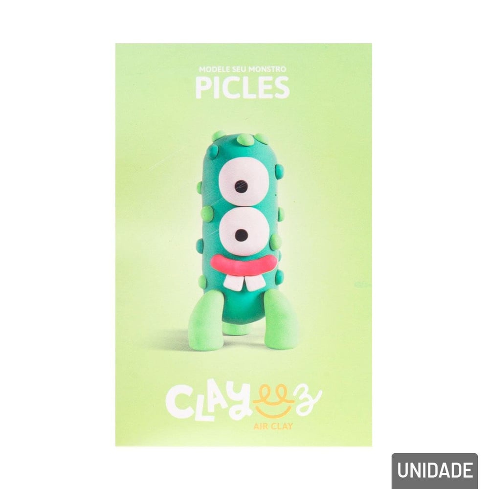 Massinha de Modelar 05 Pçs AIR Clay Monstros