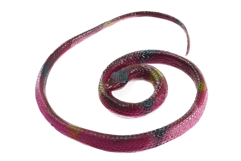 Cobra de Borracha 75cm Elástica Color