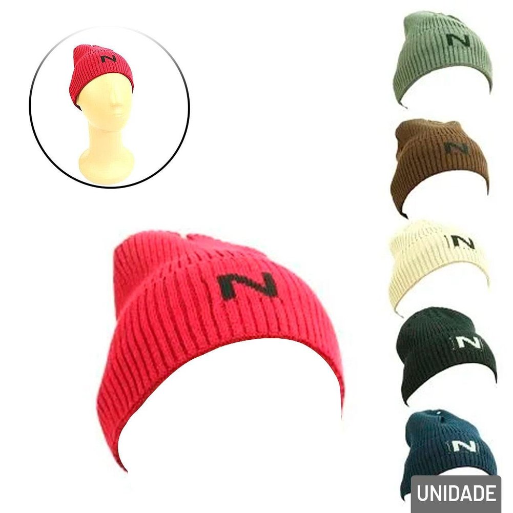 Touca Adulto de Poliéster Forro Felpudo Color