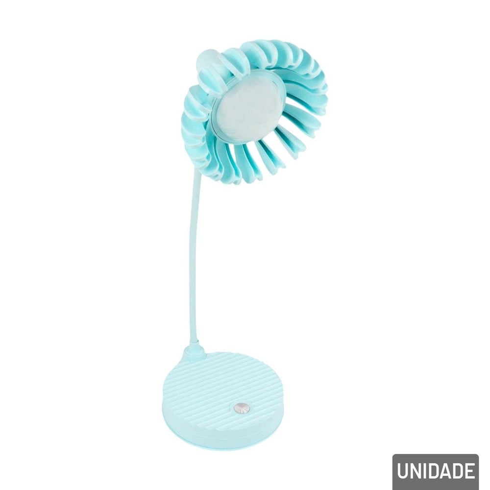 Luminária de Mesa 37cm EM LED Flor Touch Color