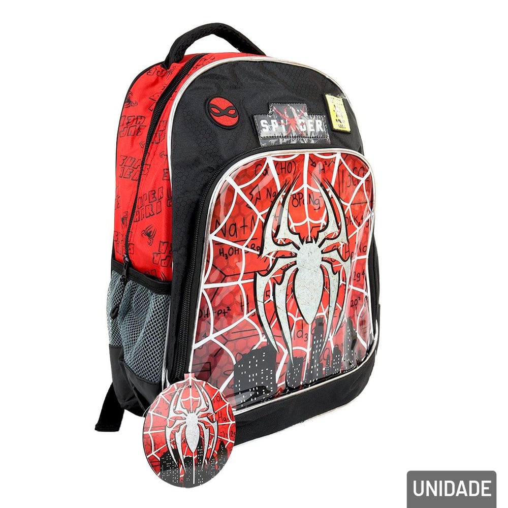 Mochila Infantil 16'' 41cm Aranha Color