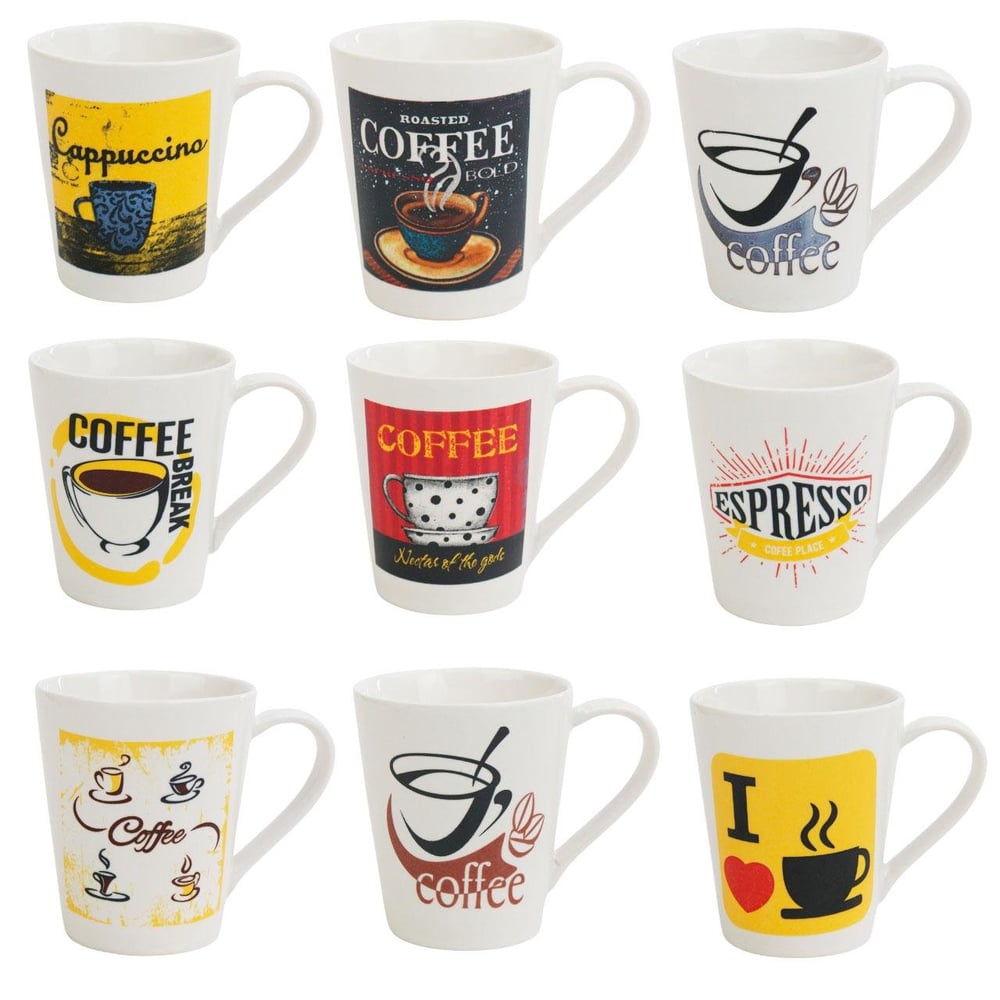 Caneca de Porcelana 250ml Coffee