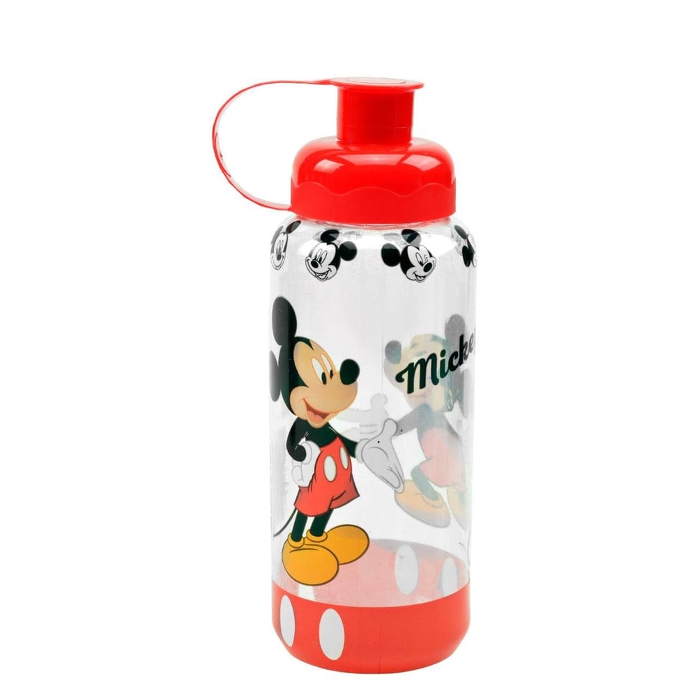 Garrafa de Plástico  550ml Squeeze Mickey Color