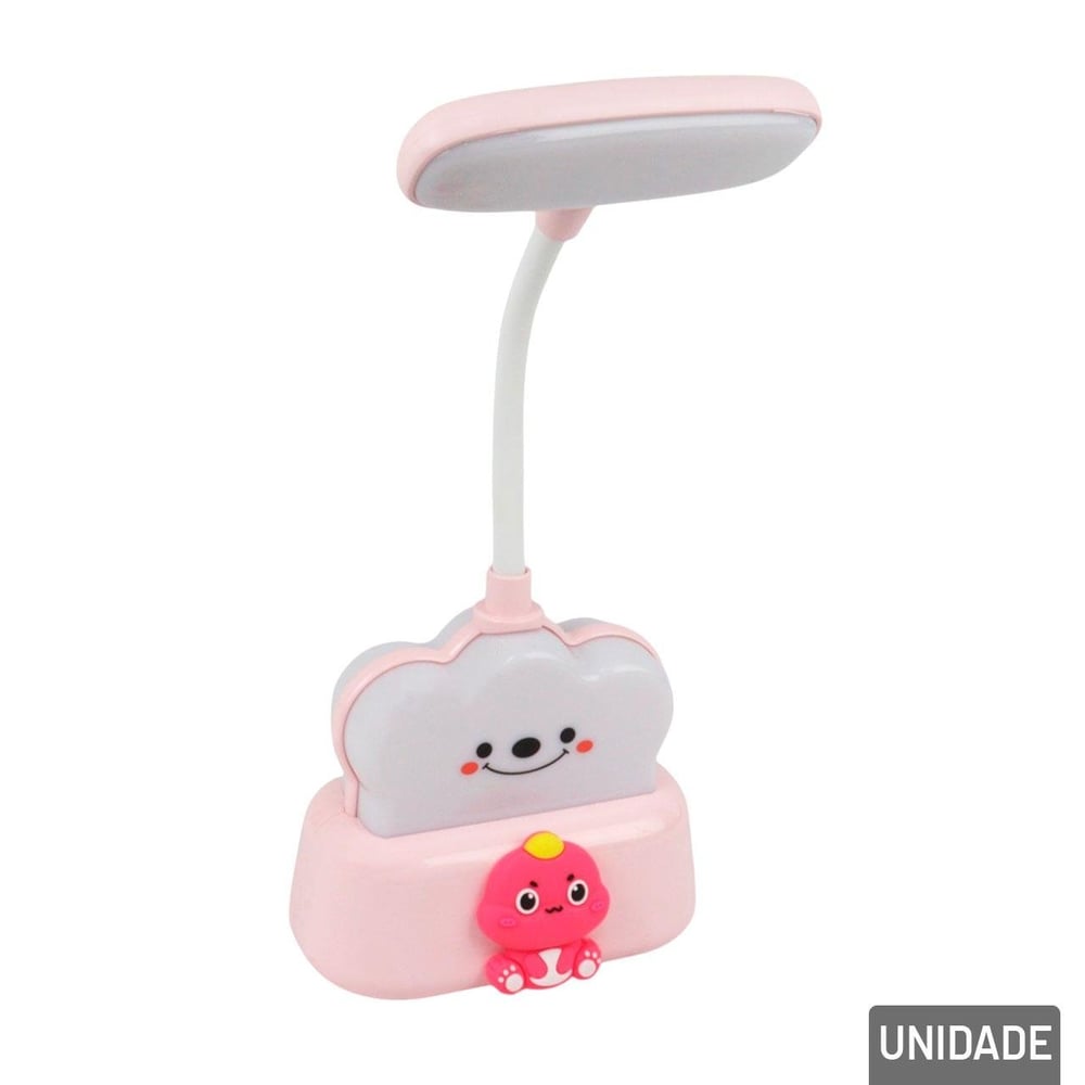 Luminária de Mesa 24cm EM LED Dinossauro Color