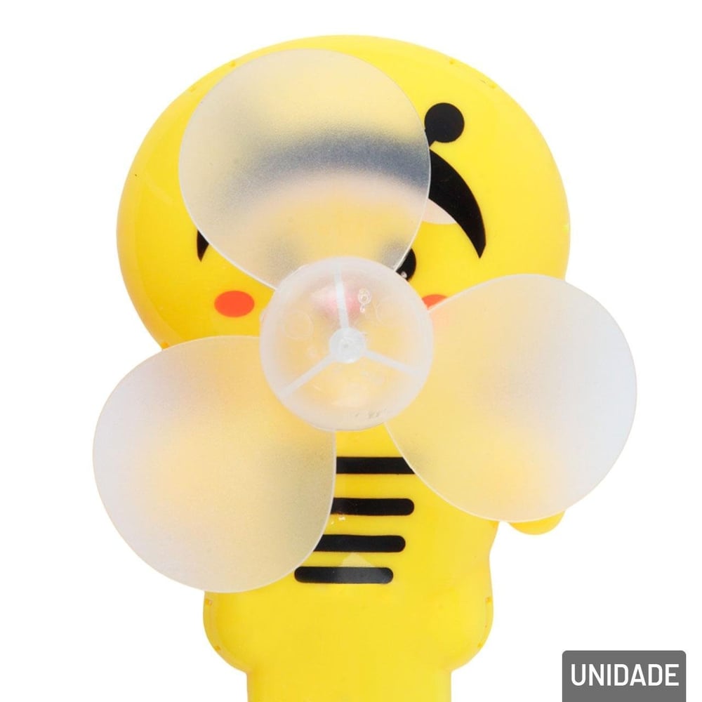 Mini Ventilador de Mão Plástico Abelha