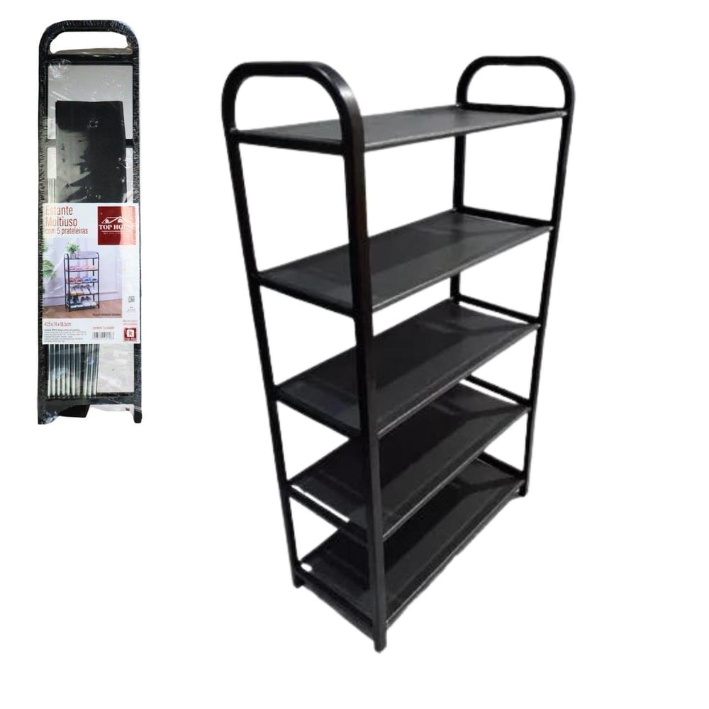Sapateira de Metal 5 Prateleiras 10 Pares