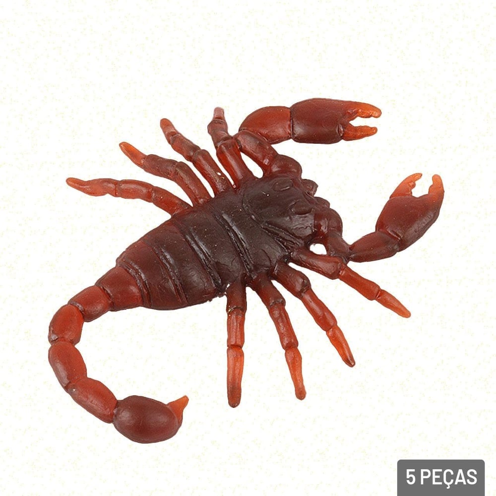 KIT Animais de Plástico 04 Peças Escorpião