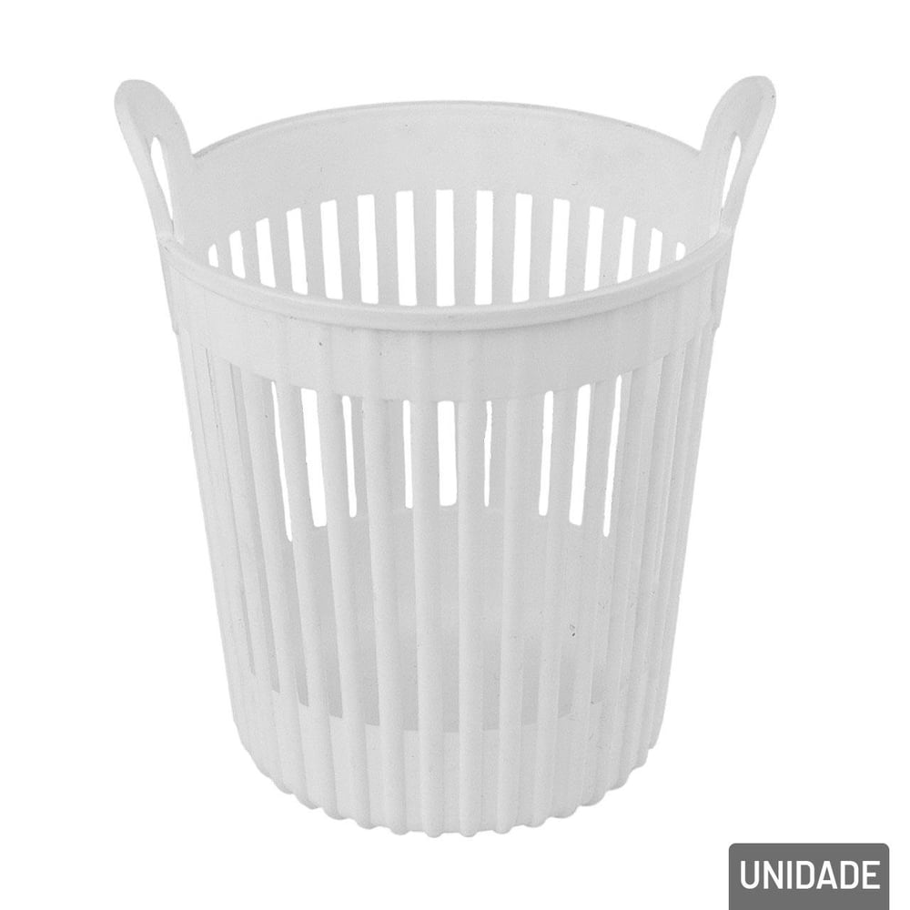 Organizador Multiuso Plástico 13,5x11,5m Branco