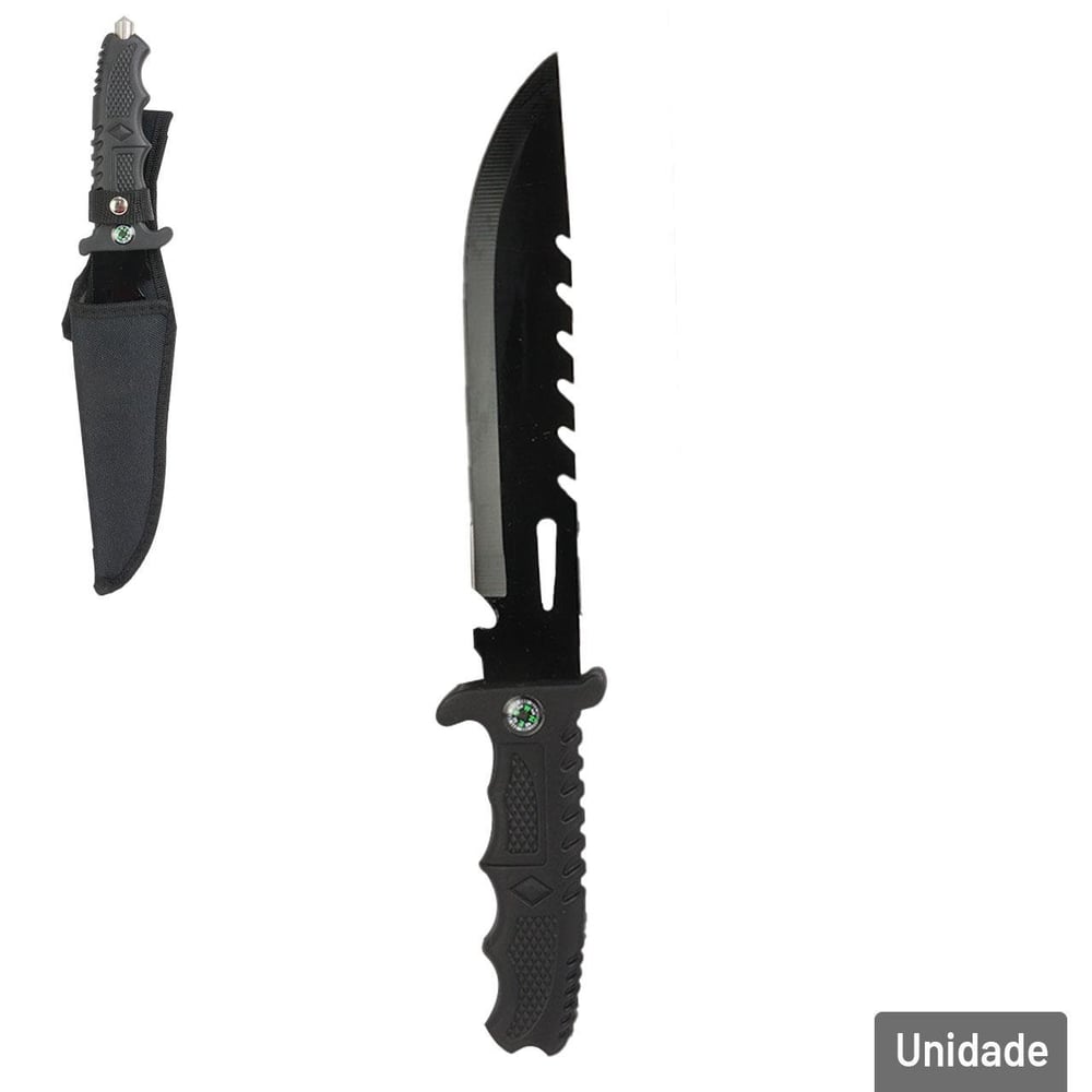 Faca Esportiva de Inox 8