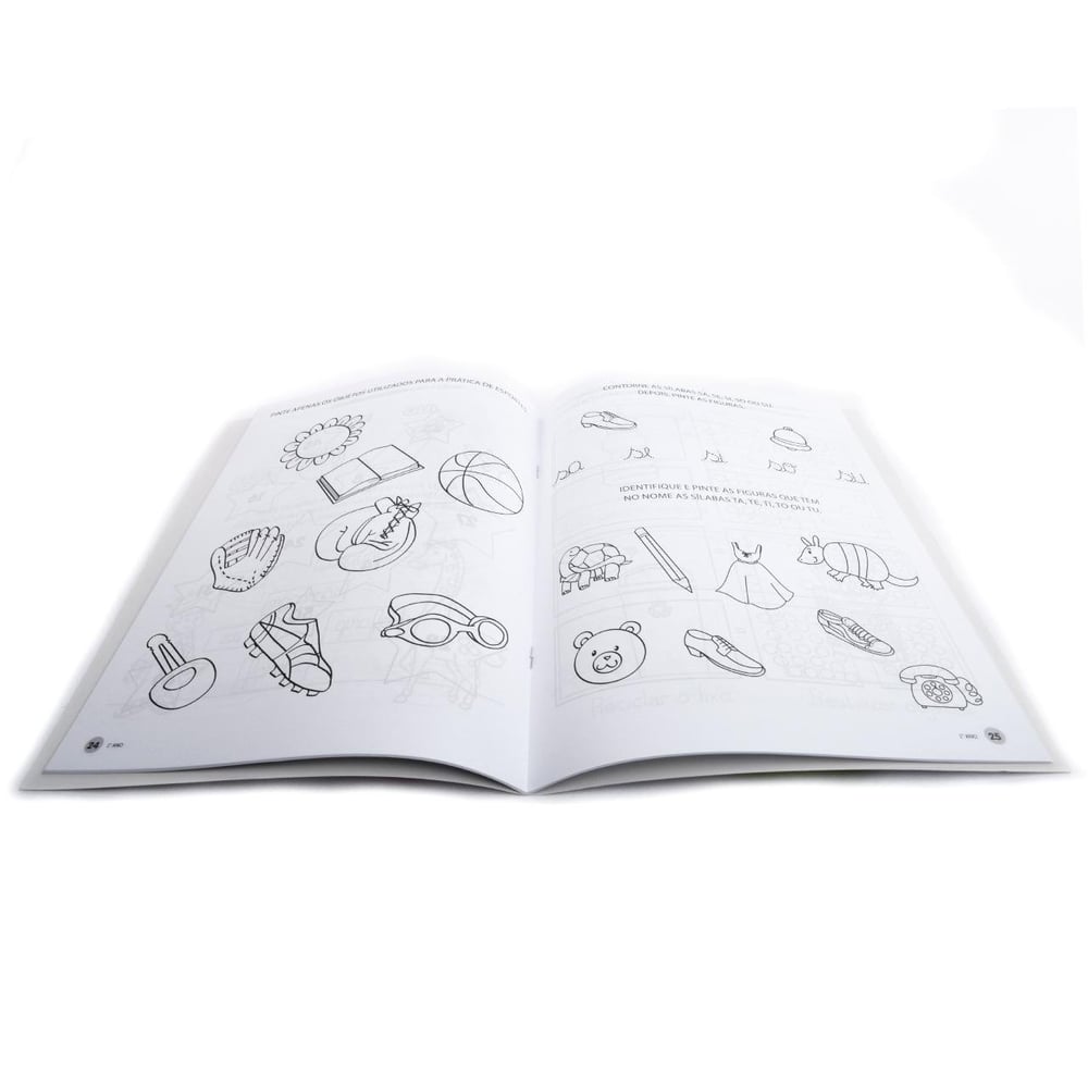 Livro Escolar 1º ANO Português Matématica Ciência