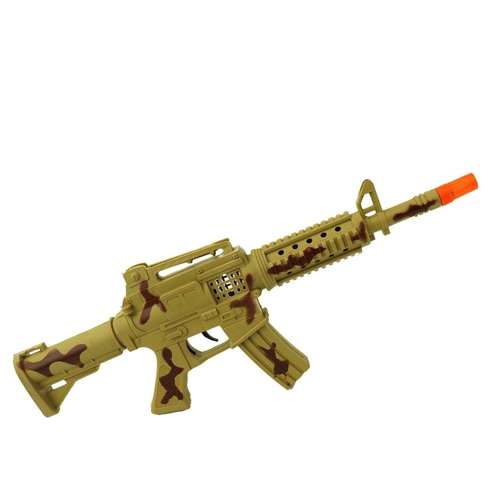 Rifle de Plástico 40cm com Som