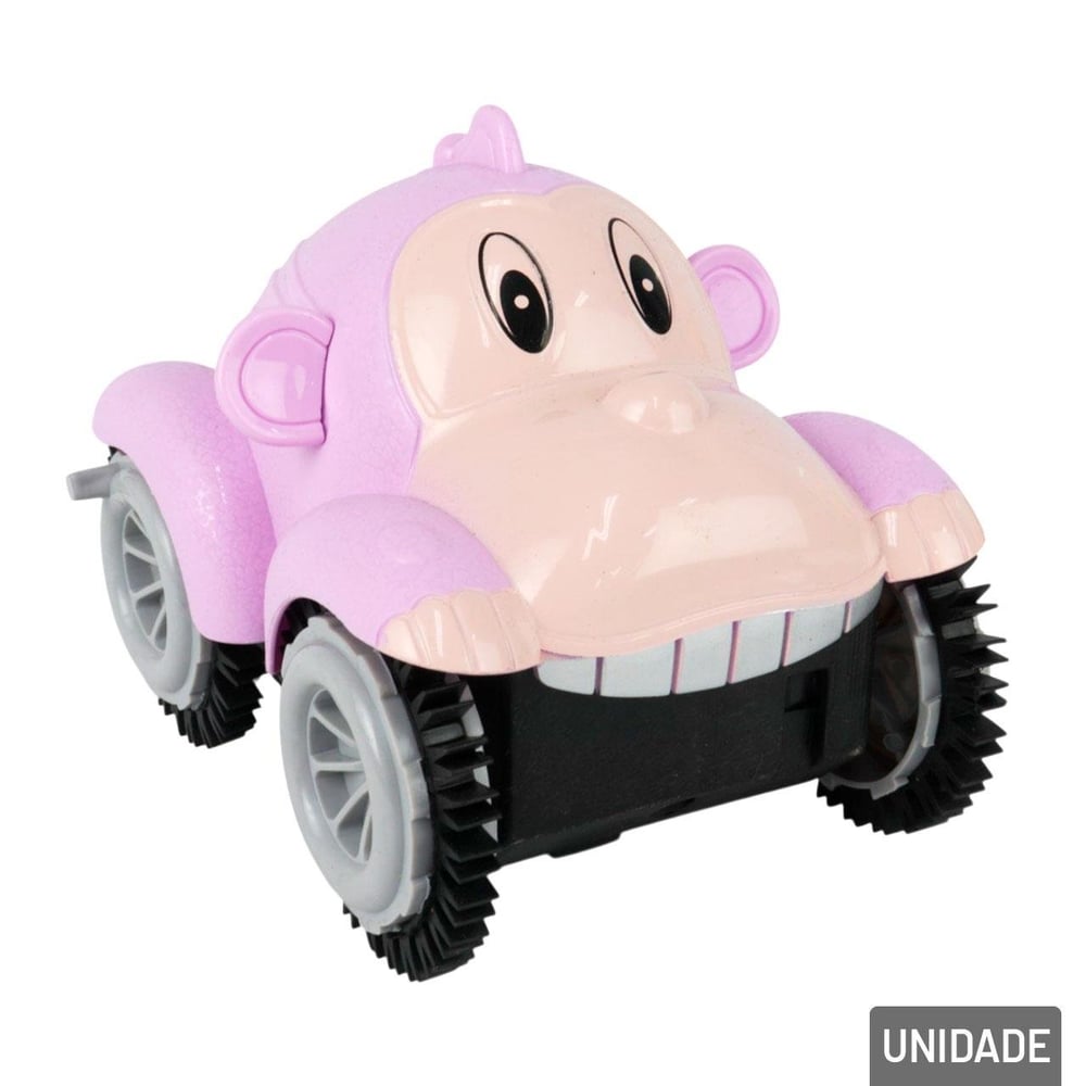 Carrinho Movido à Pilha Macaco Maluco Color