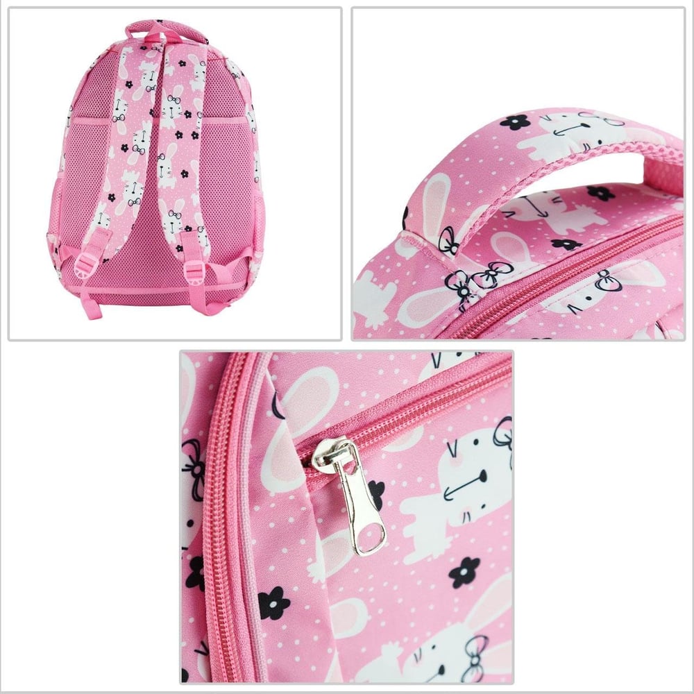 Mochila de Rodas Infantil Removível Coelho