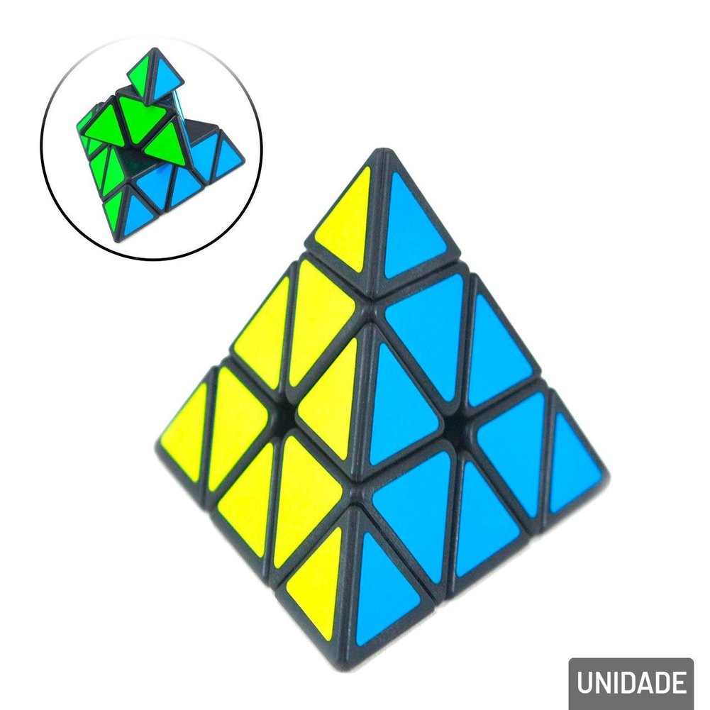 Cubo Mágico 3x3 7cm PRO Triangular