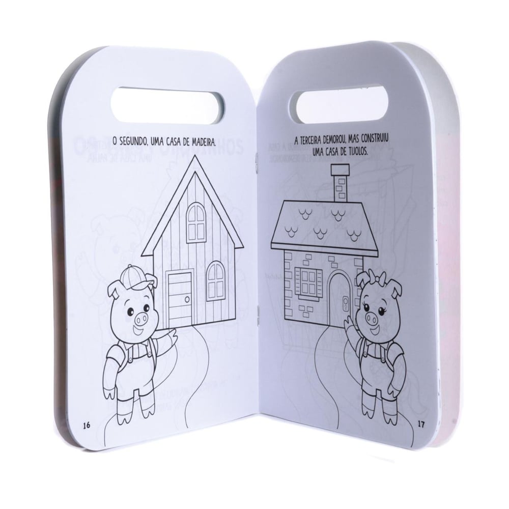 Livro de Colorir Carregue-me Contos Clássicos