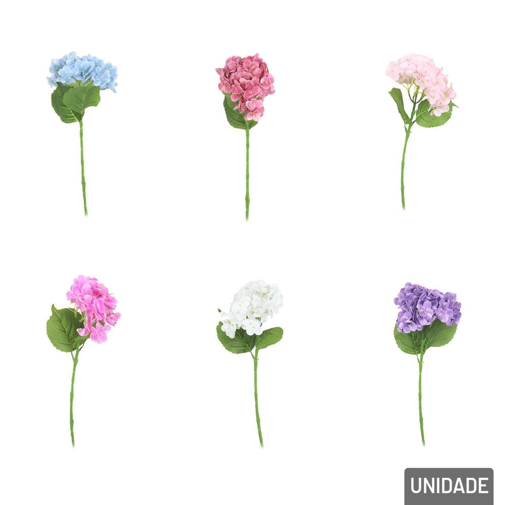 Buque de Flores Artificiais EM Plástico 45cm Color