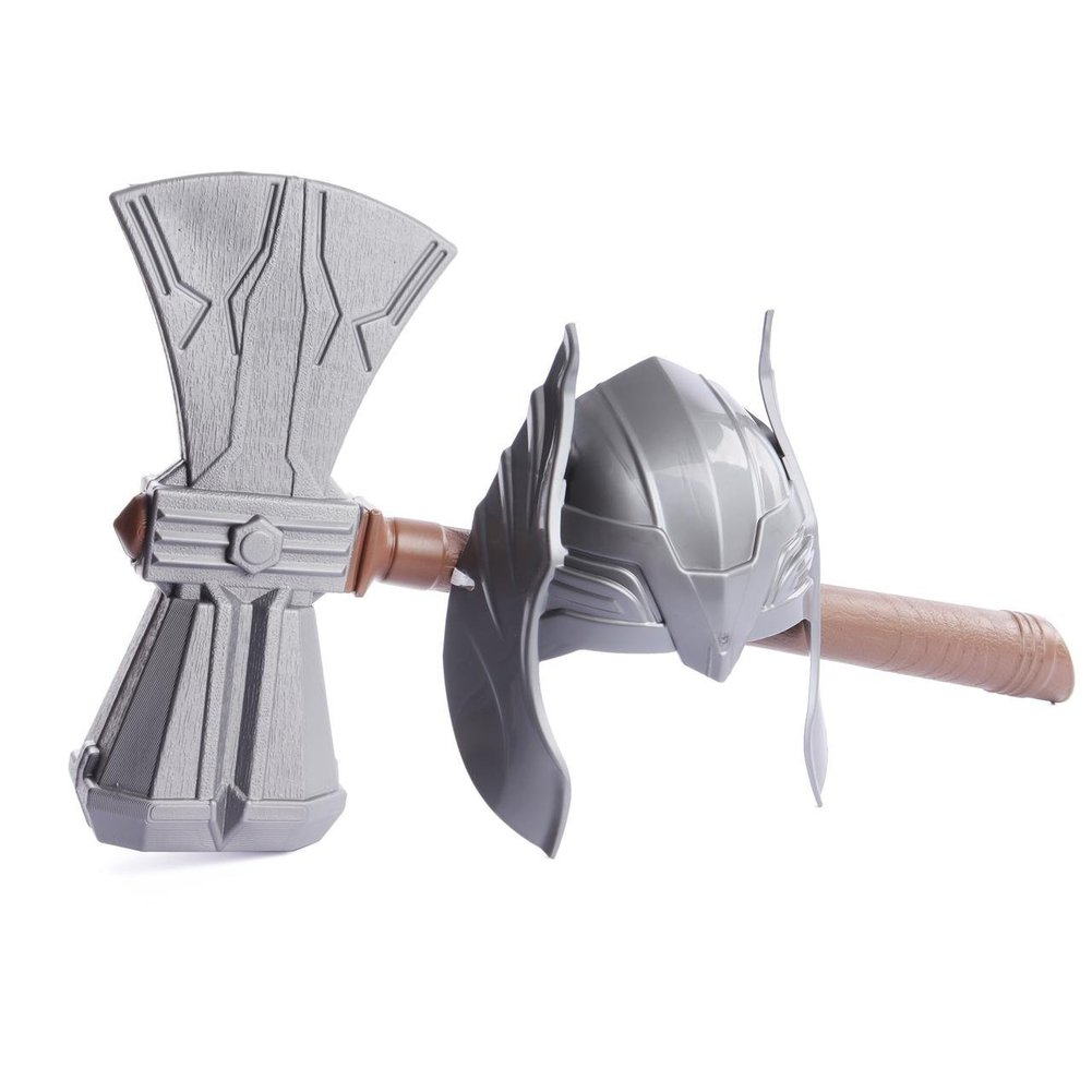 KIT Máscara e Machado 68cm Trovão