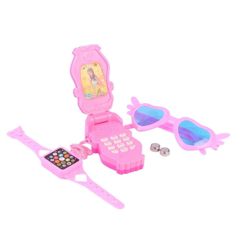 Celular Infantil com Relógio e óculos