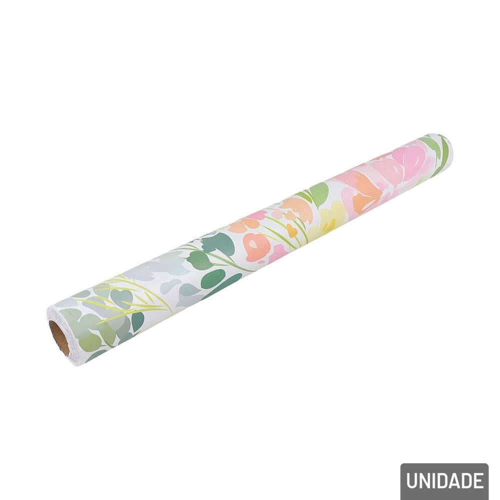 Papel de Parede 45cm X 5m Flores