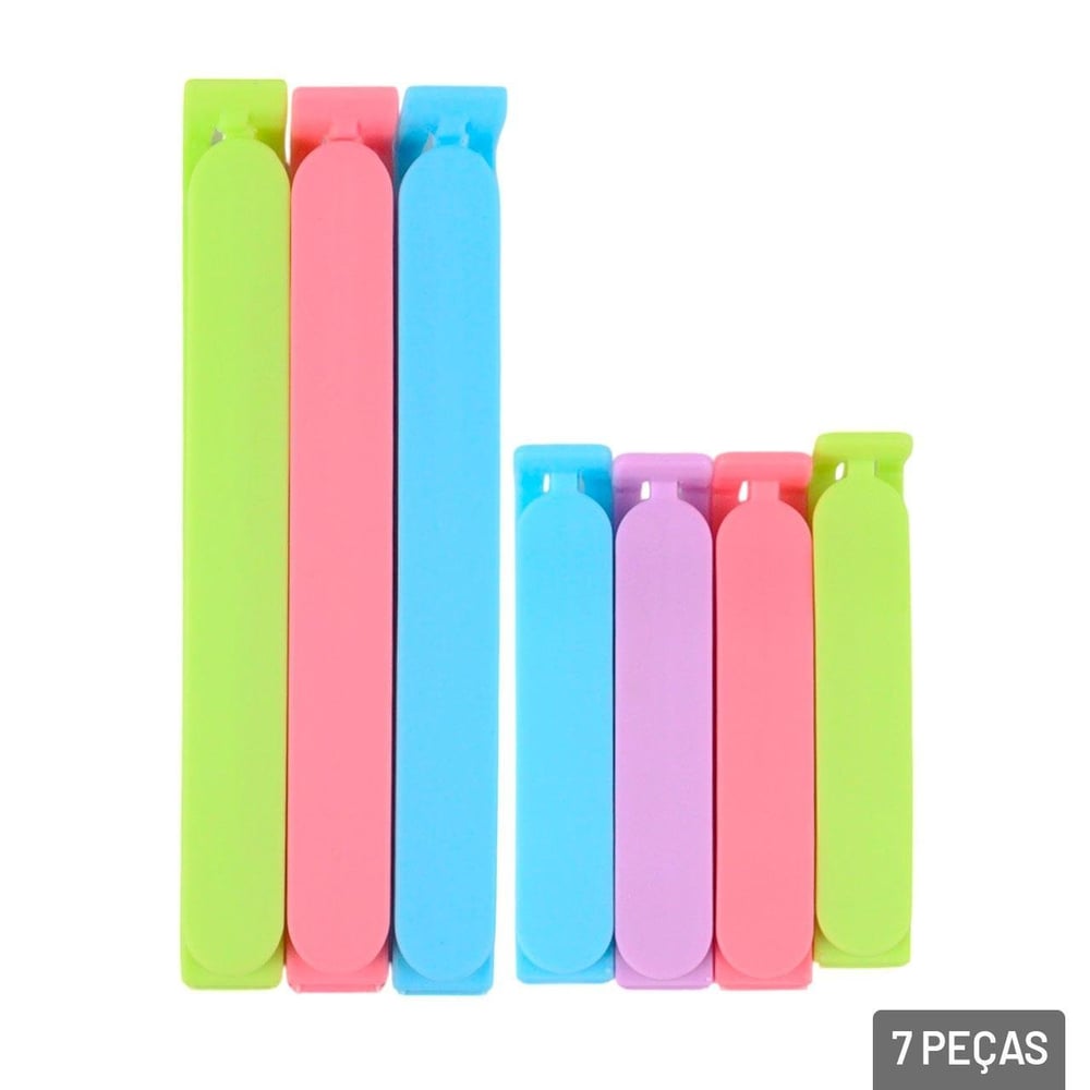 Lacre Para Embalagem 7 Peças Tamanhos Sortidos