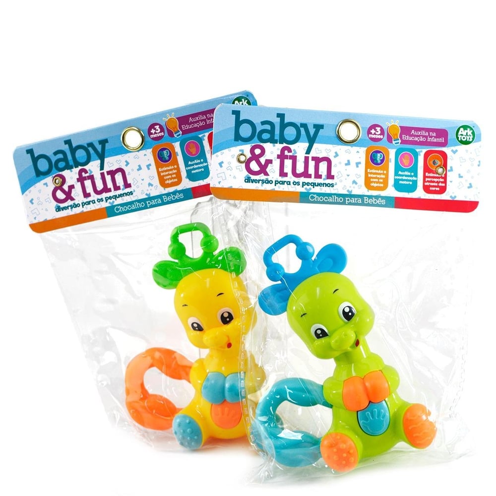 Chocalho de Girafa Baby AND FUN Sortidos