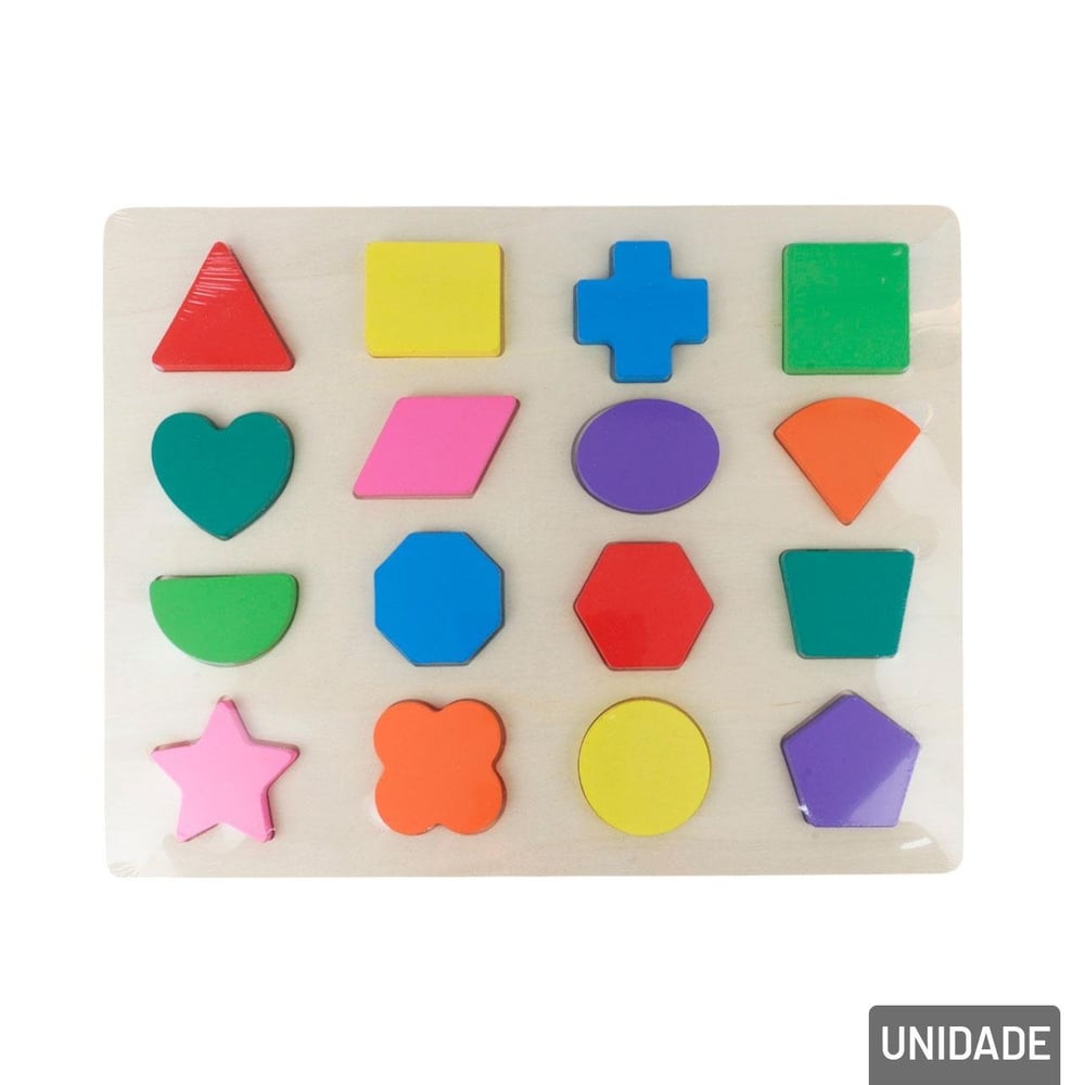 Tabuleiro Educativo Número e Formas Sortidas