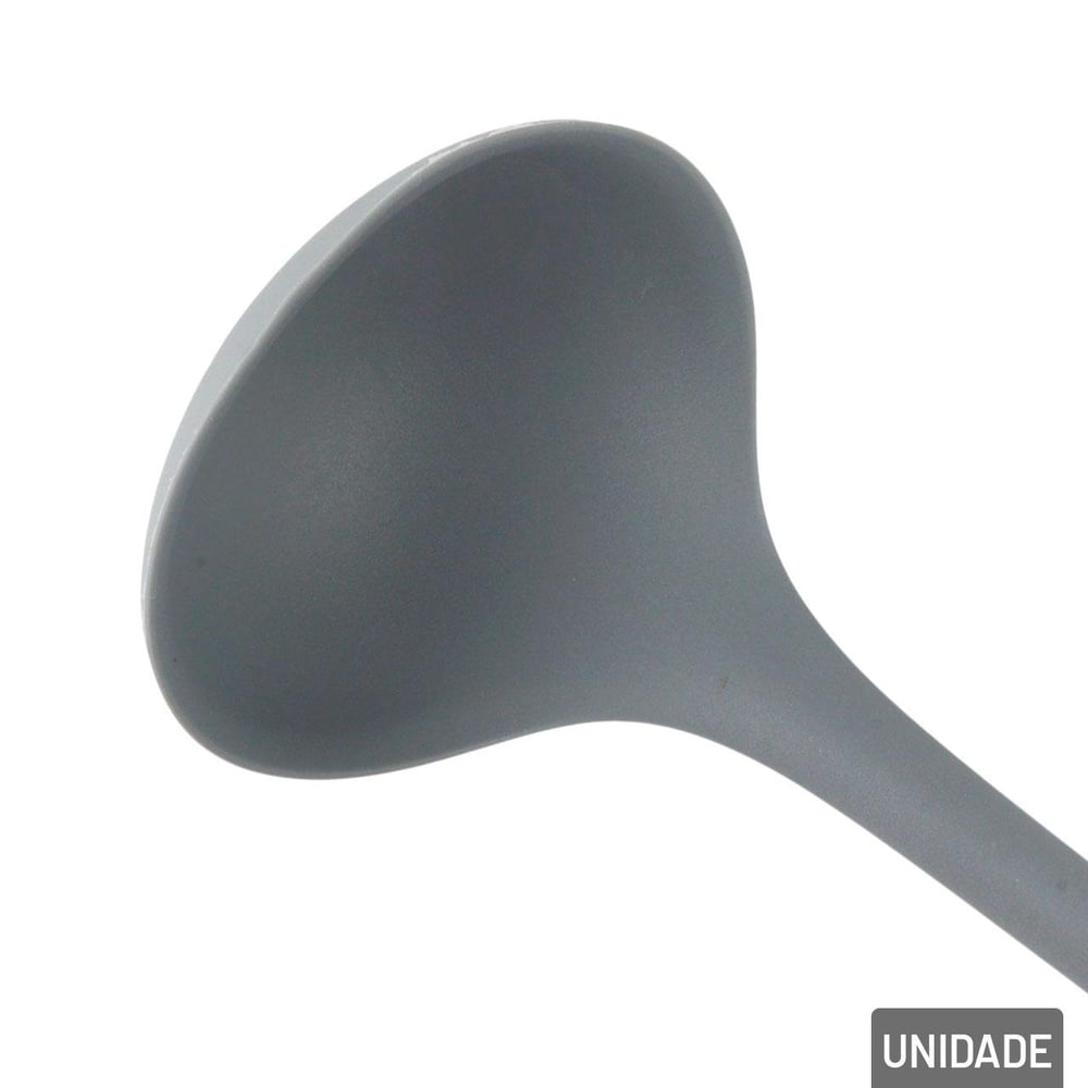 Concha de Silicone 28cm Cinza