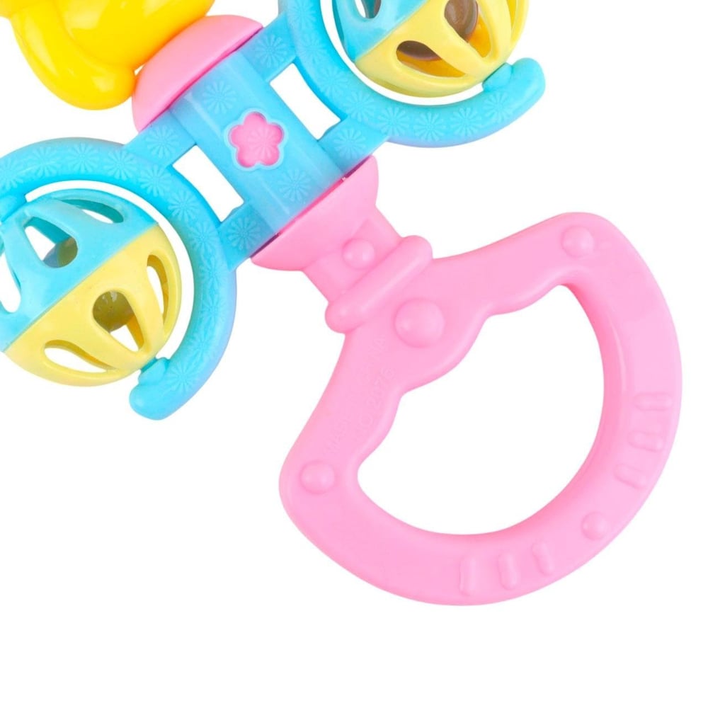 Chocalho Para Bebê 18cm Patinho Color