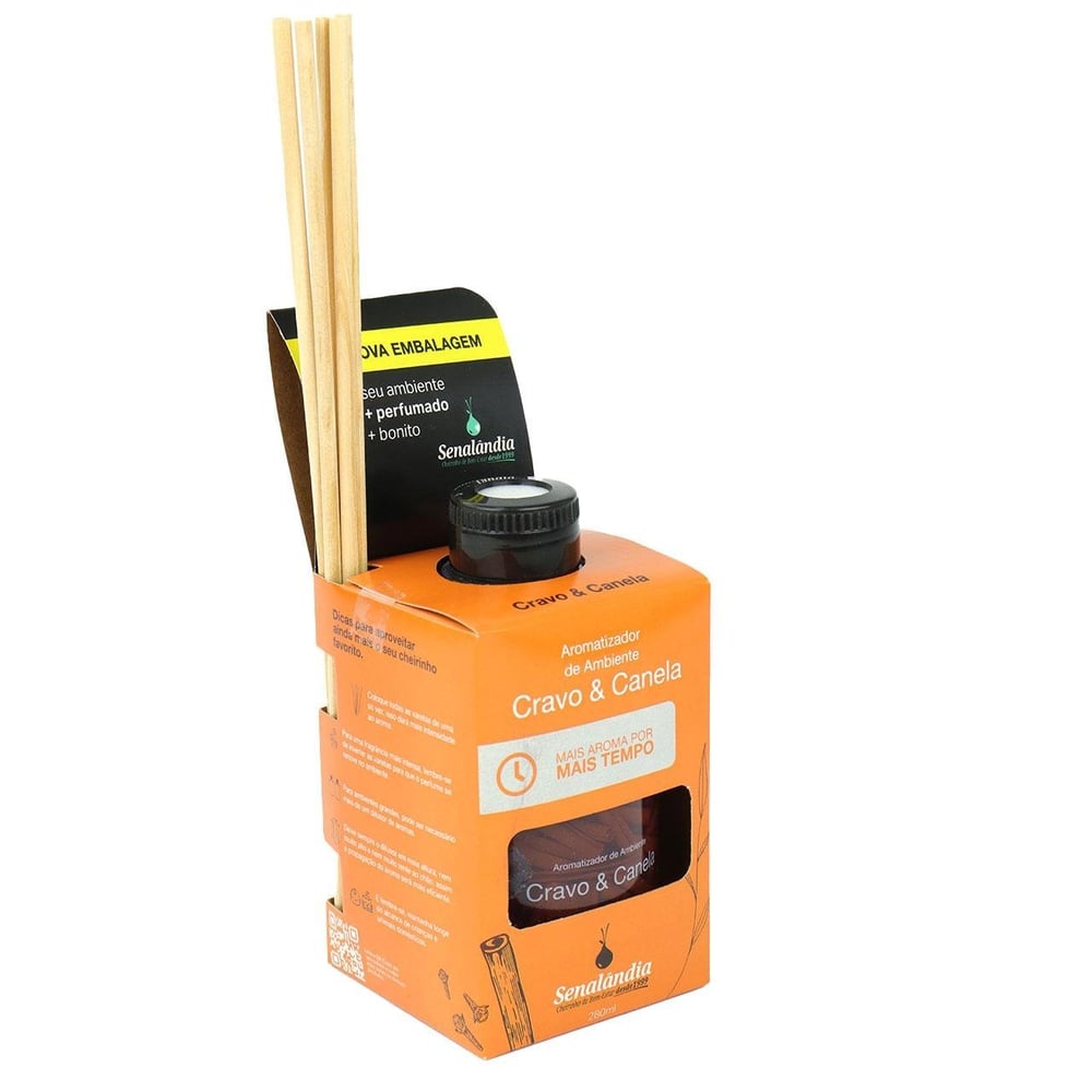 Aromatizador de Ambiente 280ml Cravo e Canela