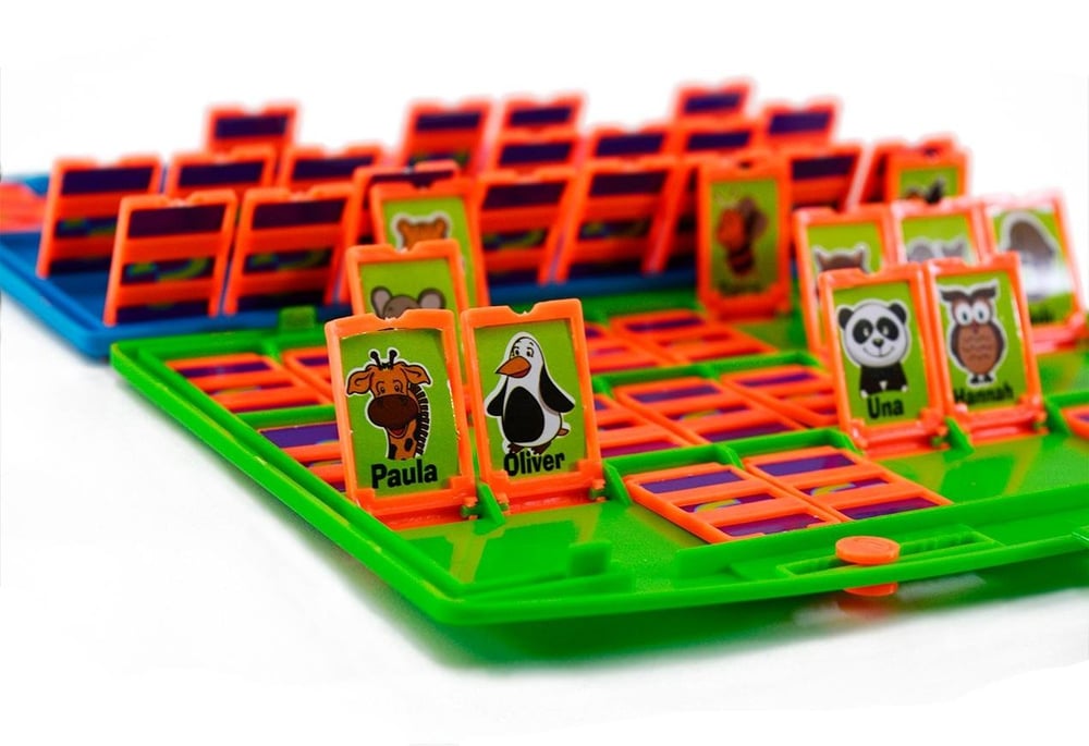 Jogo de Tabuleiro Cara a Cara Qual Animal Color