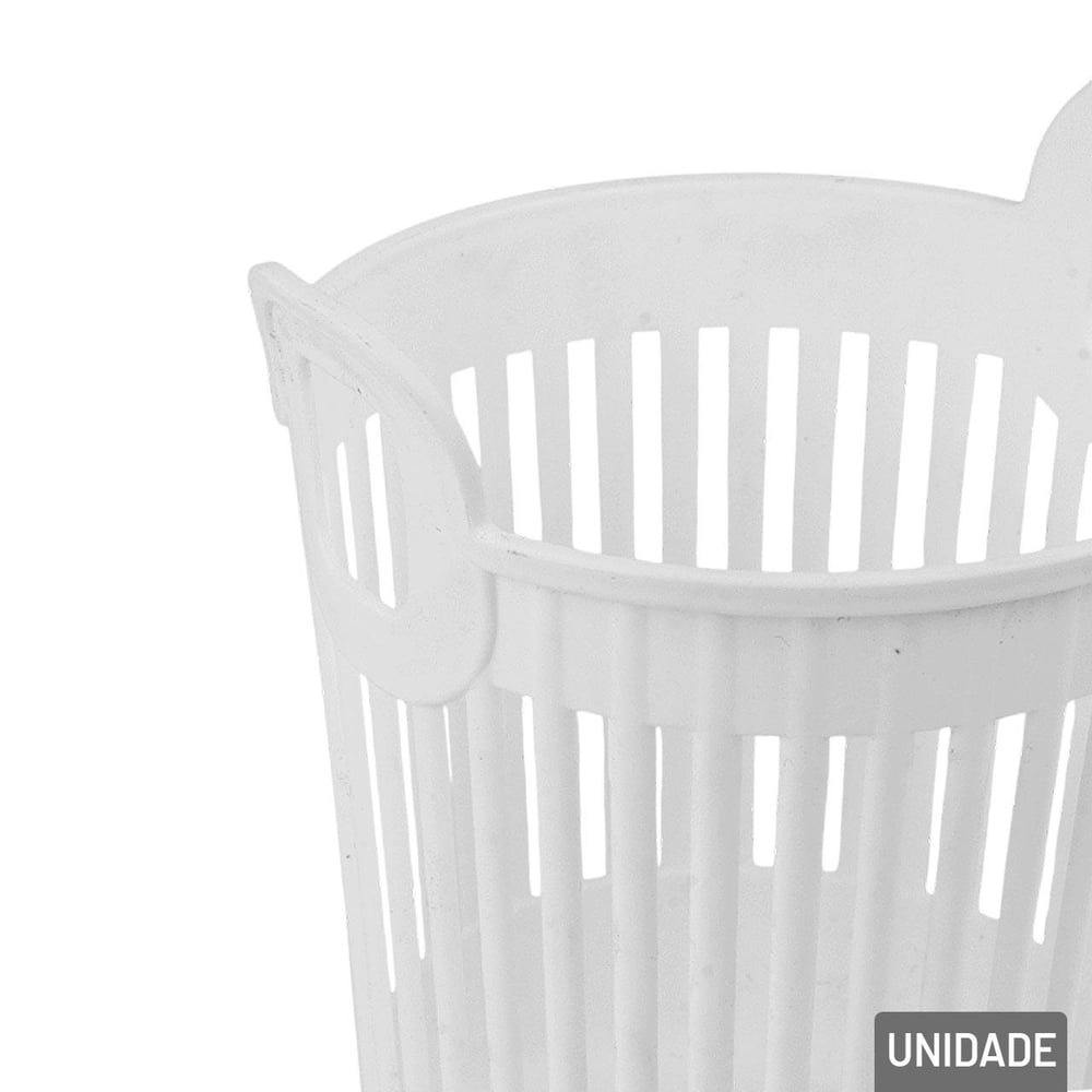 Organizador Multiuso Plástico 13,5x11,5m Branco