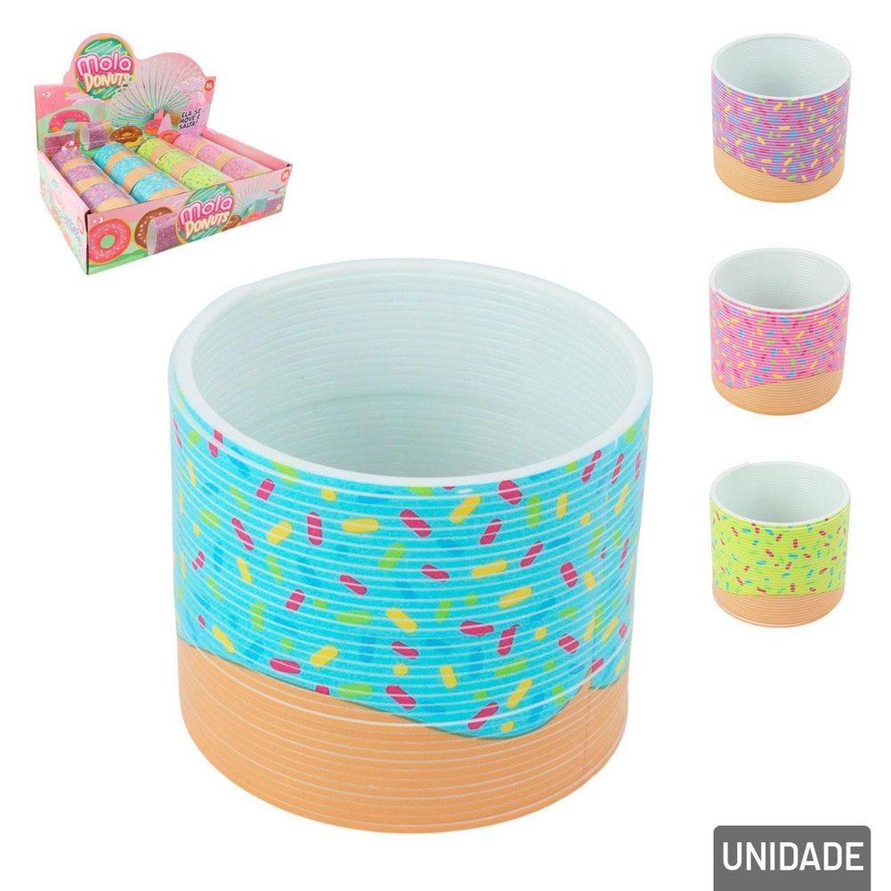 Mola Maluca de Plástico Donuts Color