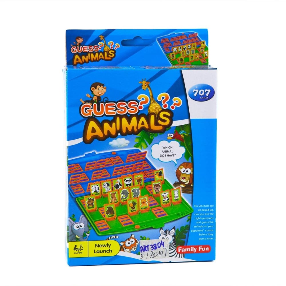 Jogo de Tabuleiro Cara a Cara Qual Animal Color