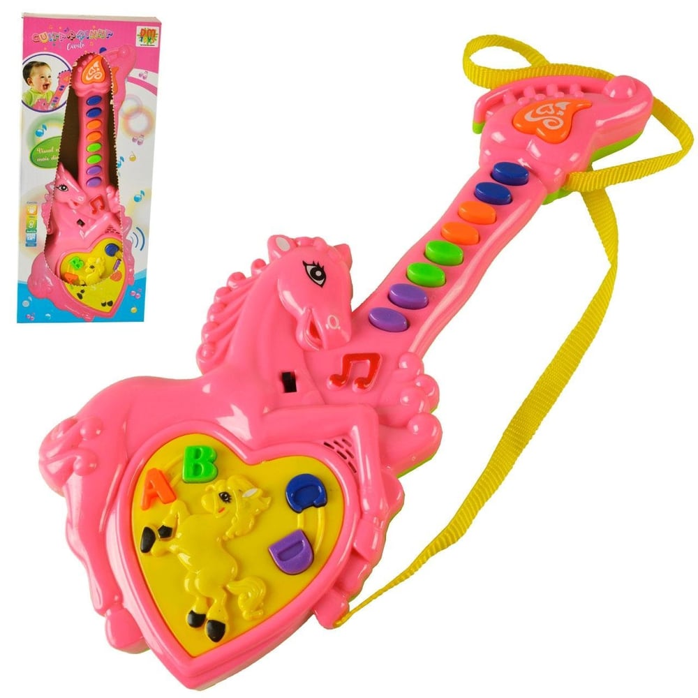 Guitarra Musical Infantil Cavalo Color