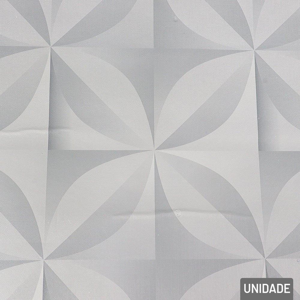 Papel de Parede 45cm X 5m Arabesco Cinza