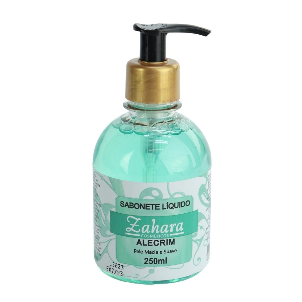 Sabonete Líquido 250ml Alecrim com Válvula