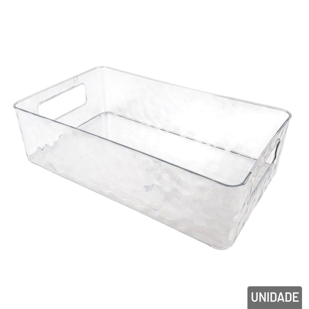 Organizador Multiuso Plástico 15x26cm com Alça