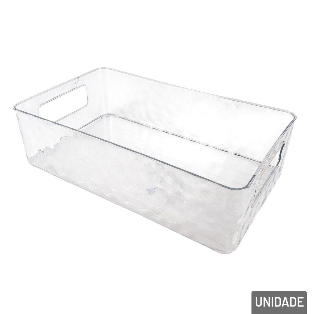Organizador Multiuso Plástico 15x26cm com Alça