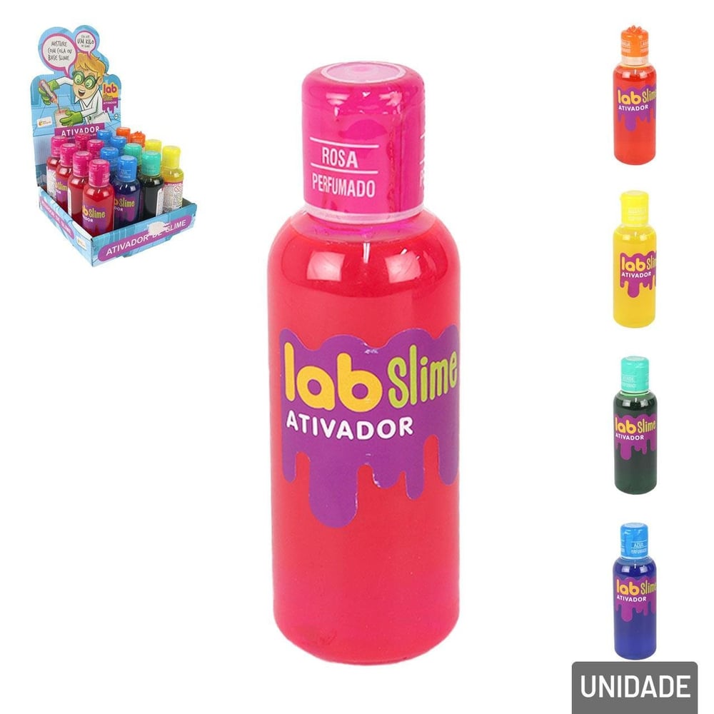 Ativador LAB Slime Azul Perfumado Color