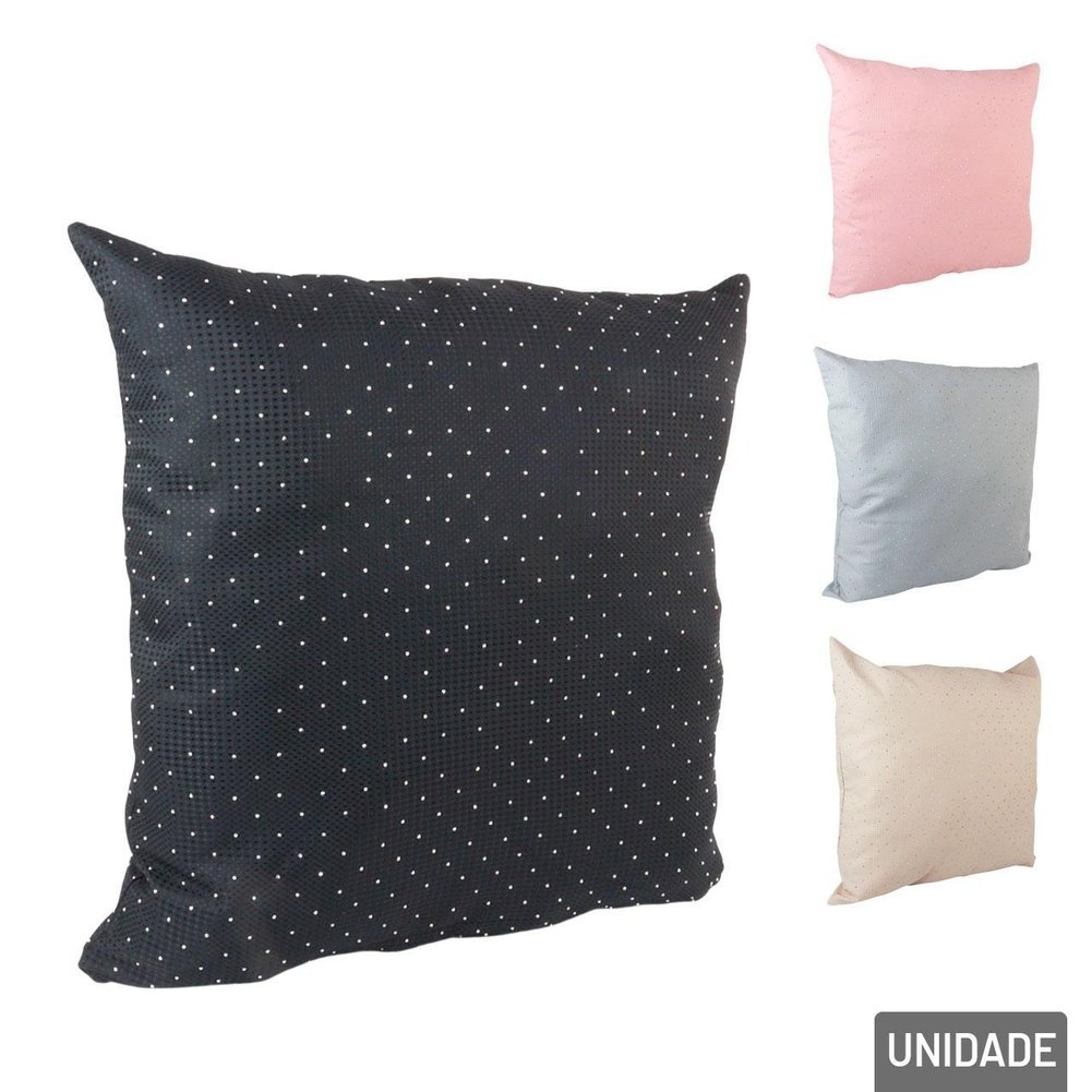 Capa Para Almofada 46x46cm com Brilho Color