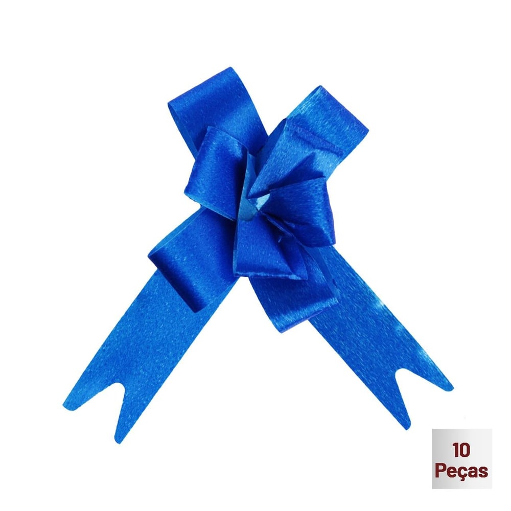 Laço Para Presente 10 Pçs 1,5x24cm Liso Colors