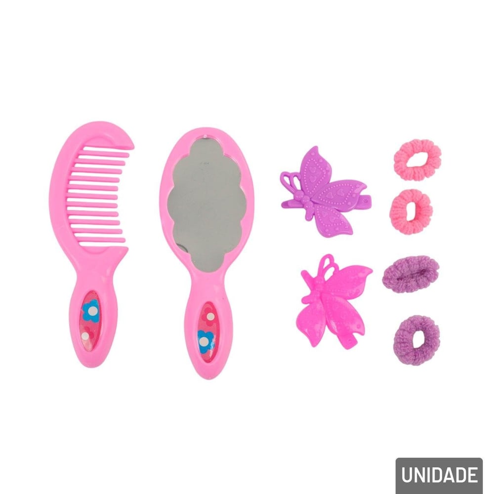 KIT Salão de Beleza Infantil Acessórios Sortidos
