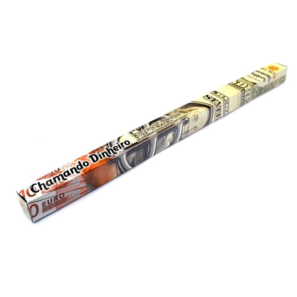 Incenso com 25 Caixas Chama Dinheiro