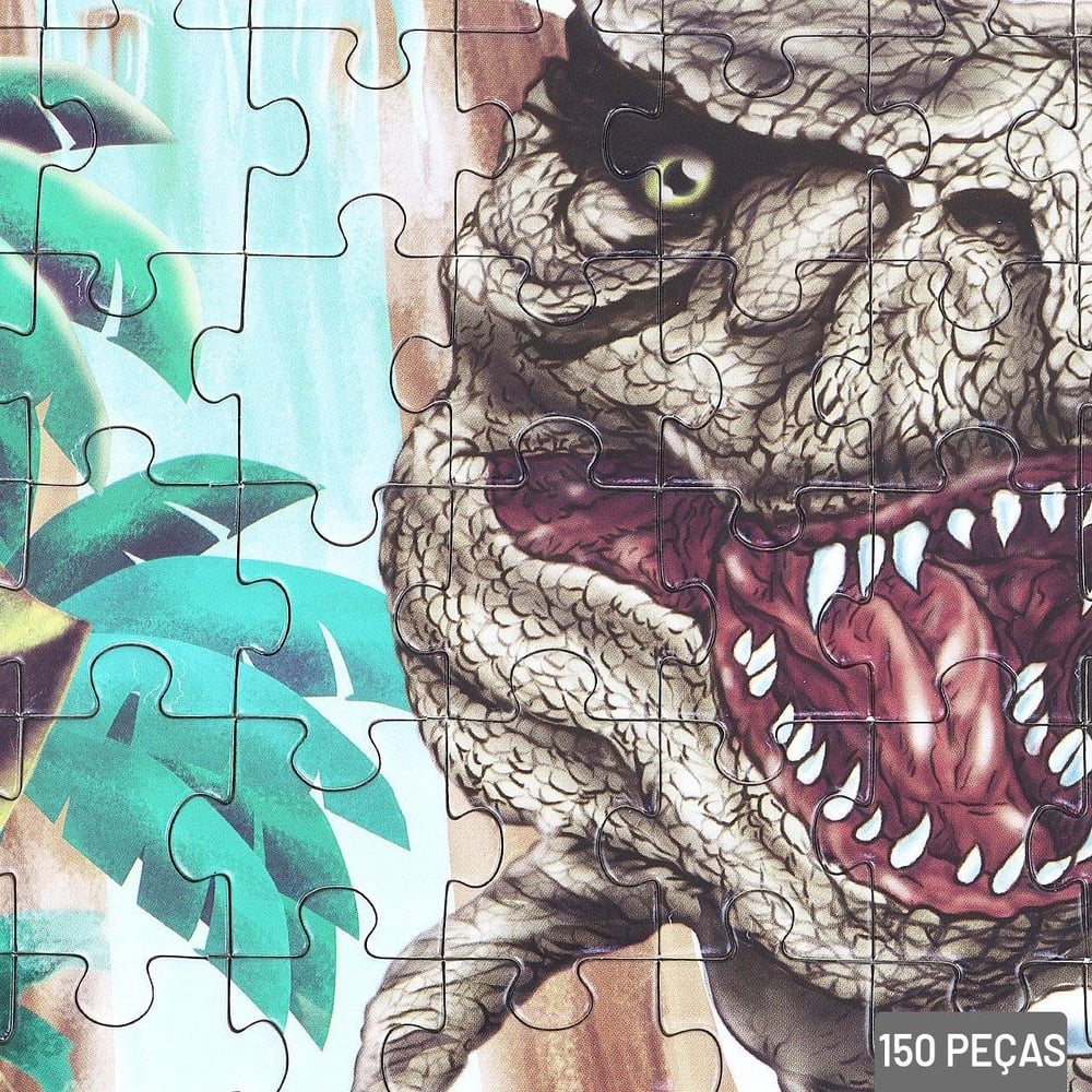 Quebra Cabeça 150 Peças Dinossauro T-rex