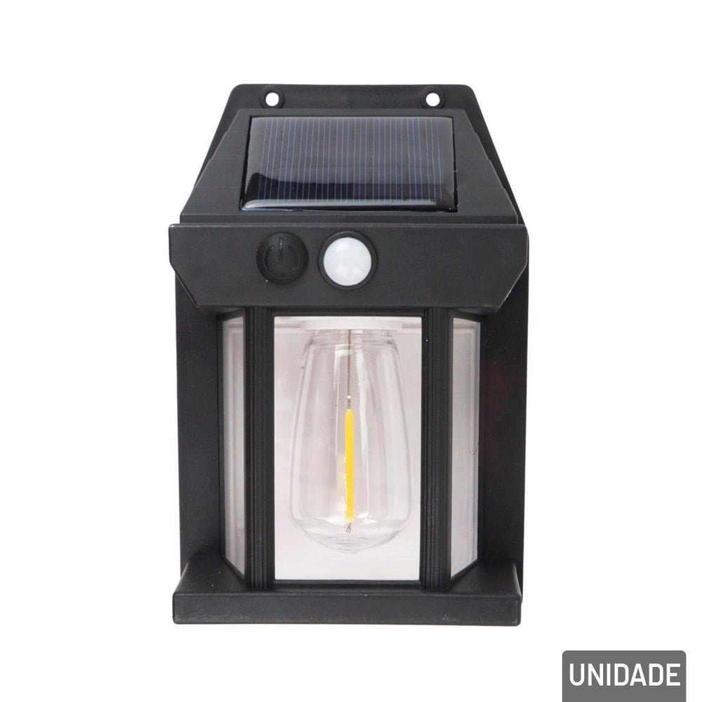 Luminária Externa de LED 15cm Sensor Inteligente