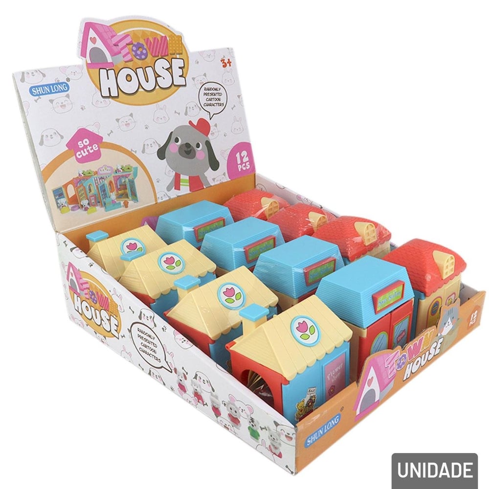 Casinha de Bonecas com Acessórios 6 Pçs Color