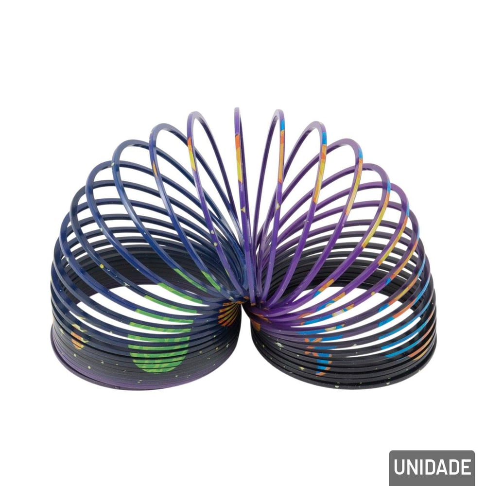 Mola Maluca de Plástico Espaço Sideral Colorido