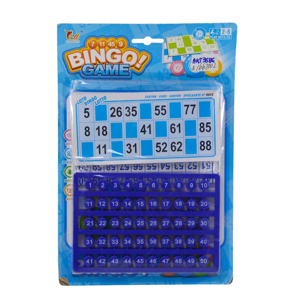 Bingo com 24 Cartelas e Bolinhas