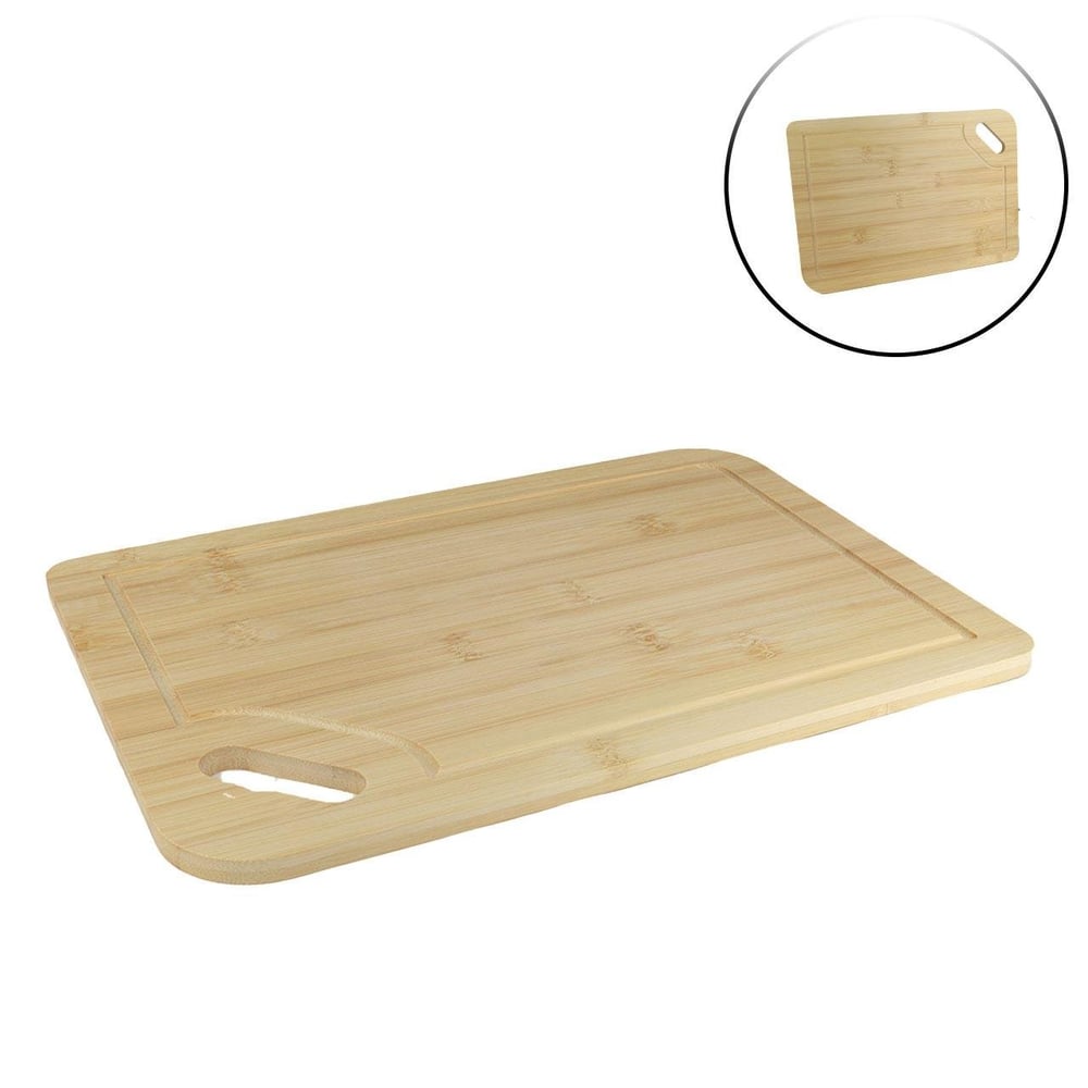 Tábua de Corte Bambu 34x24 Retangular